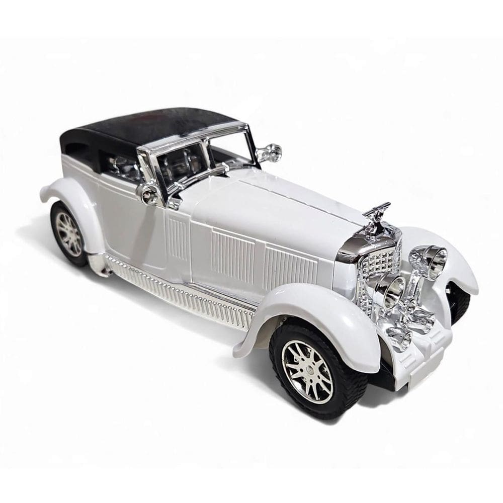 Carrinho Miniatura Antigo Clássico Fricção Colecionável 24Cm