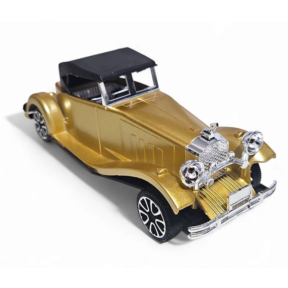 Carrinho Miniatura Antigo Clássico Fricção Colecionável 24Cm