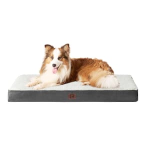 Cama de cachorro EHEYCIGA Orthopaedic XL para cães extra grandes bege