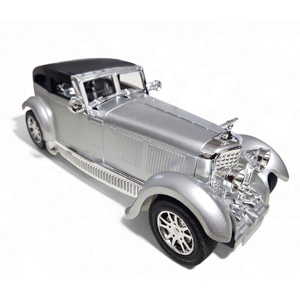 Carrinho Miniatura Antigo Clássico Fricção Colecionável 24Cm