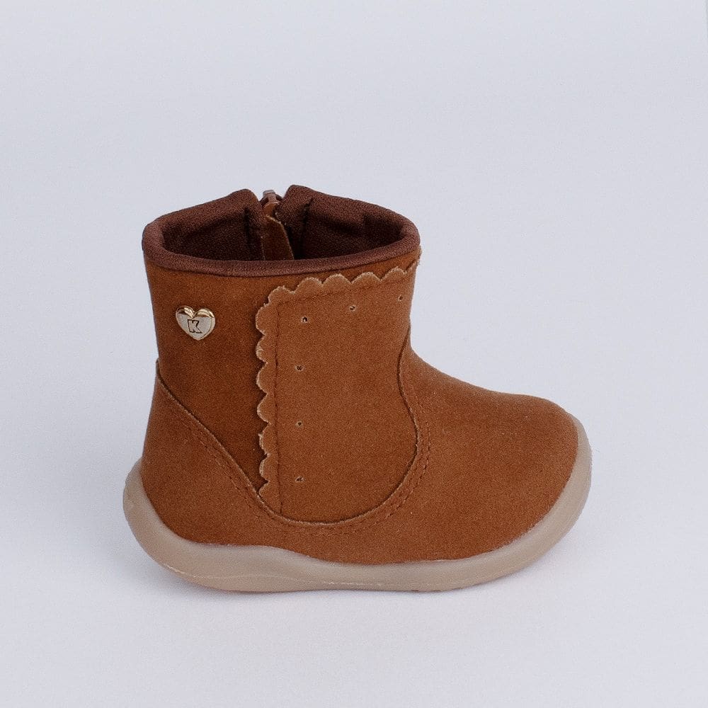 Bota Infantil Kidy Baby Soft Marrom
