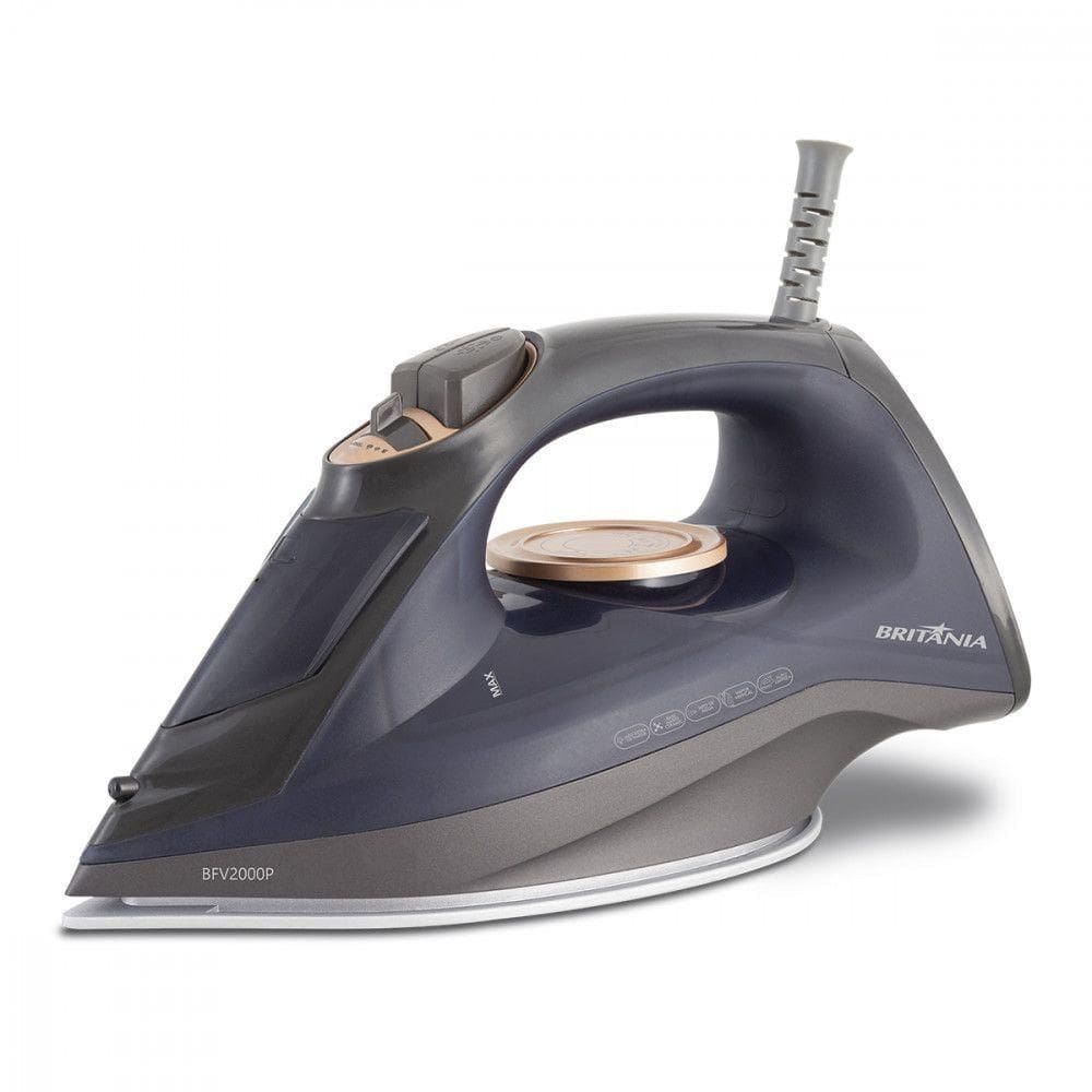 Ferro A Vapor Britânia Ceramic Bfv2000 Preto 220 V