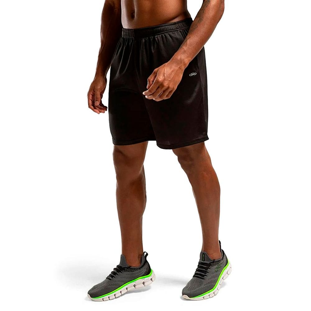Bermuda Olympikus Basic Mesh 7 Masculina Preto