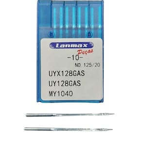 Agulha Para Galoneira Industrial Longa Uyx128gas - 10un 20