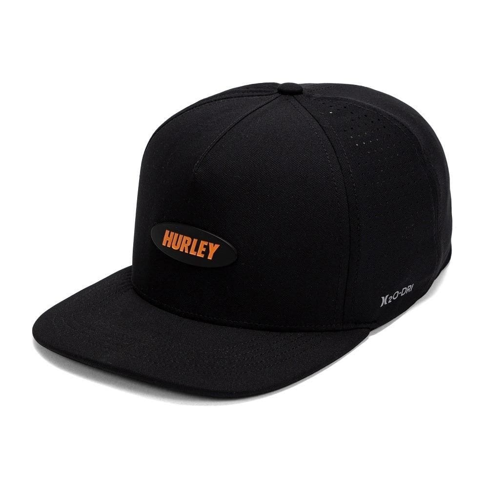 Boné Hurley Aba Curva Fastplate Juvenil WT25 Preto