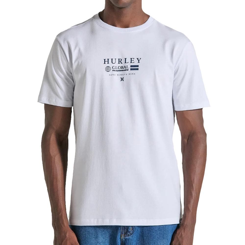 Camiseta Hurley Globo WT25 Masculina Branco