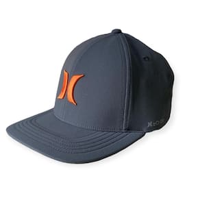 Boné Hurley Aba Curva Icon Juvenil WT25 Cinza