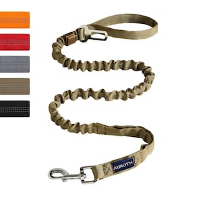 Coleira Bungee Dog AUROTH de nylon pesado com absorção de choque
