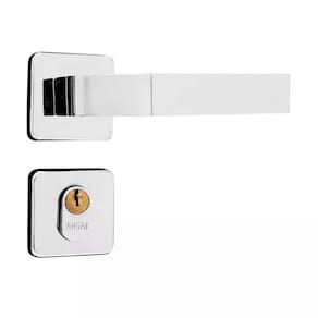 Fechadura Externa Roseta 40Mm Mgm Modena Cromado