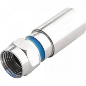 Conector F Compressão Cnf-60012a Rg6 Proeletronic - Cem...