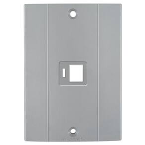 Tampa Com Suporte Para 1 Tomada Rj 45 Para Conduletes Plastibox