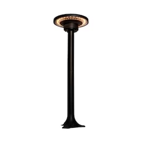 Espeto / Poste Para Jardim Taschibra Lucine Led 6w Bivolt Preto 3000k Luz Amarela 15100107