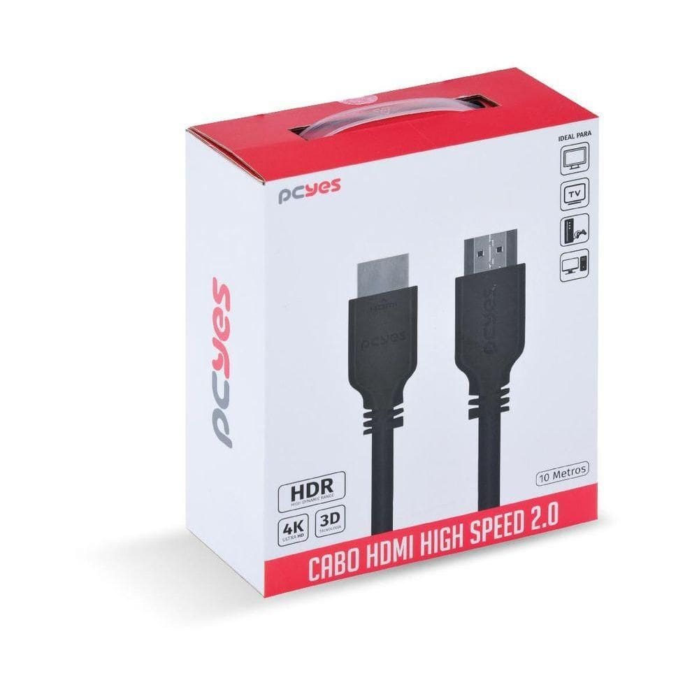 Cabo Hdmi Macho 10 Metros - Phm20-10