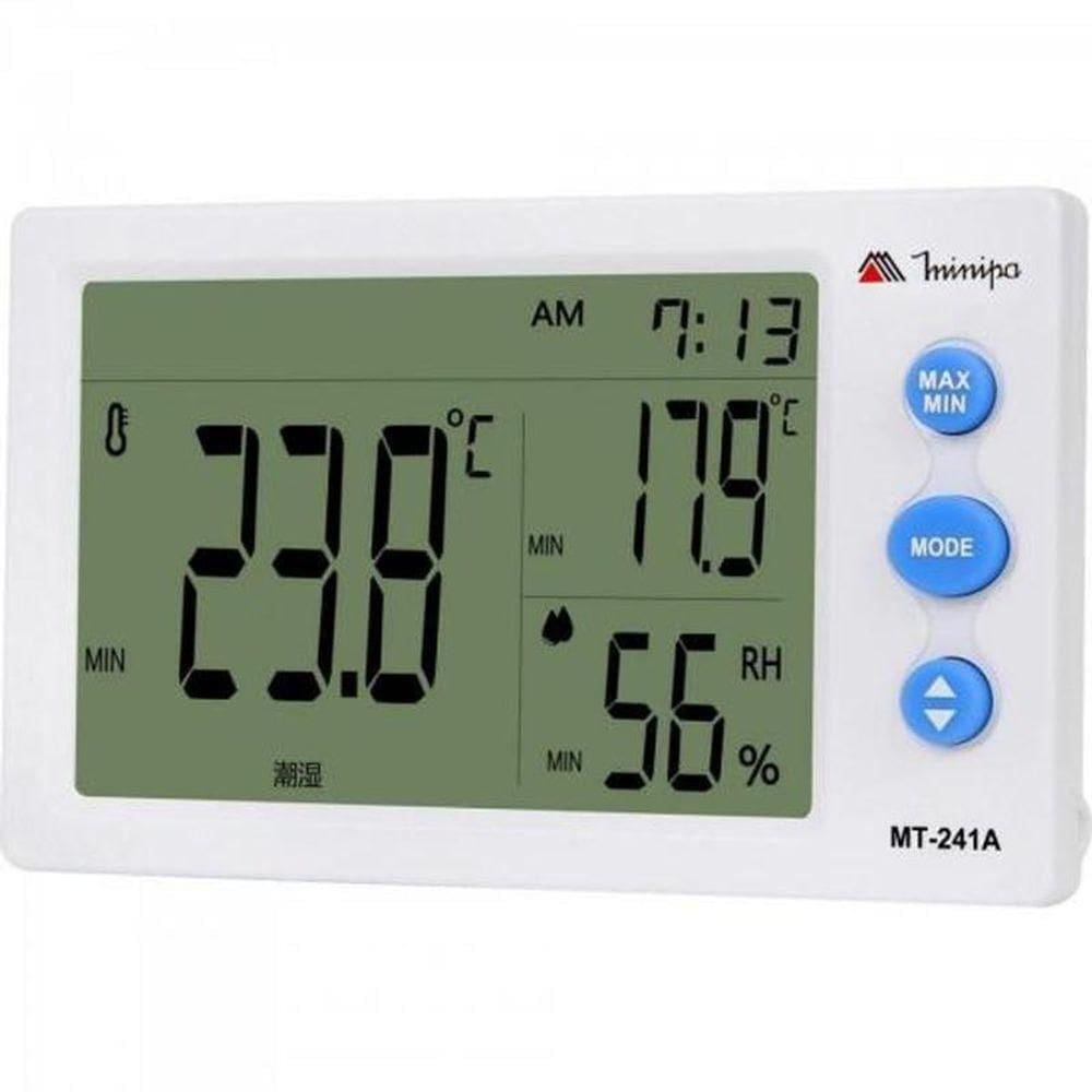 Relogio Termo Higrometro Mt241a Minipa