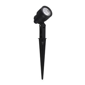 Espeto Para Jardim Taschibra Noir Led Mr11 3w Bivolt Preto 6500k Luz Branca 15100075