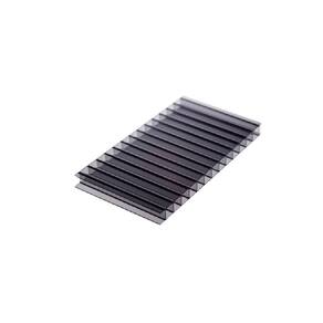 Chapa De Policarbonato Alveolar Fume 10mm - 2,10m X 3,00m - Polygal