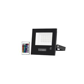 Refletor Taschibra Tr Led Slim Rgb 20w Preto Bivolt Rgb 15030035-02