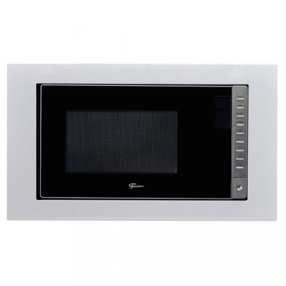 Micro-ondas De Embutir Fit Line 25l Fischer Branco 220V