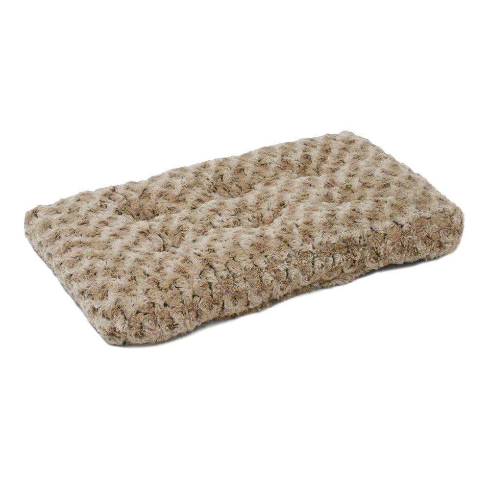 Cama para animais de estimação MidWest Homes for Pets Plush Ombré Swirl Mocha 43x28x4cm