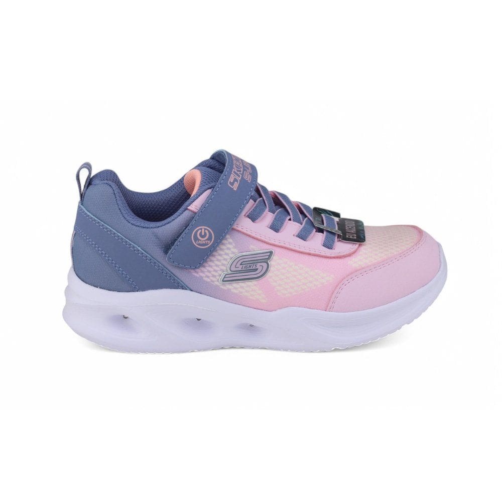 Tênis Skechers Infantil Lights com Luz Led com Botão