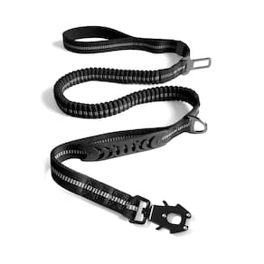 Coleira de cachorro AIRUIDOG Heavy Duty Bungee Tactical para cães grandes