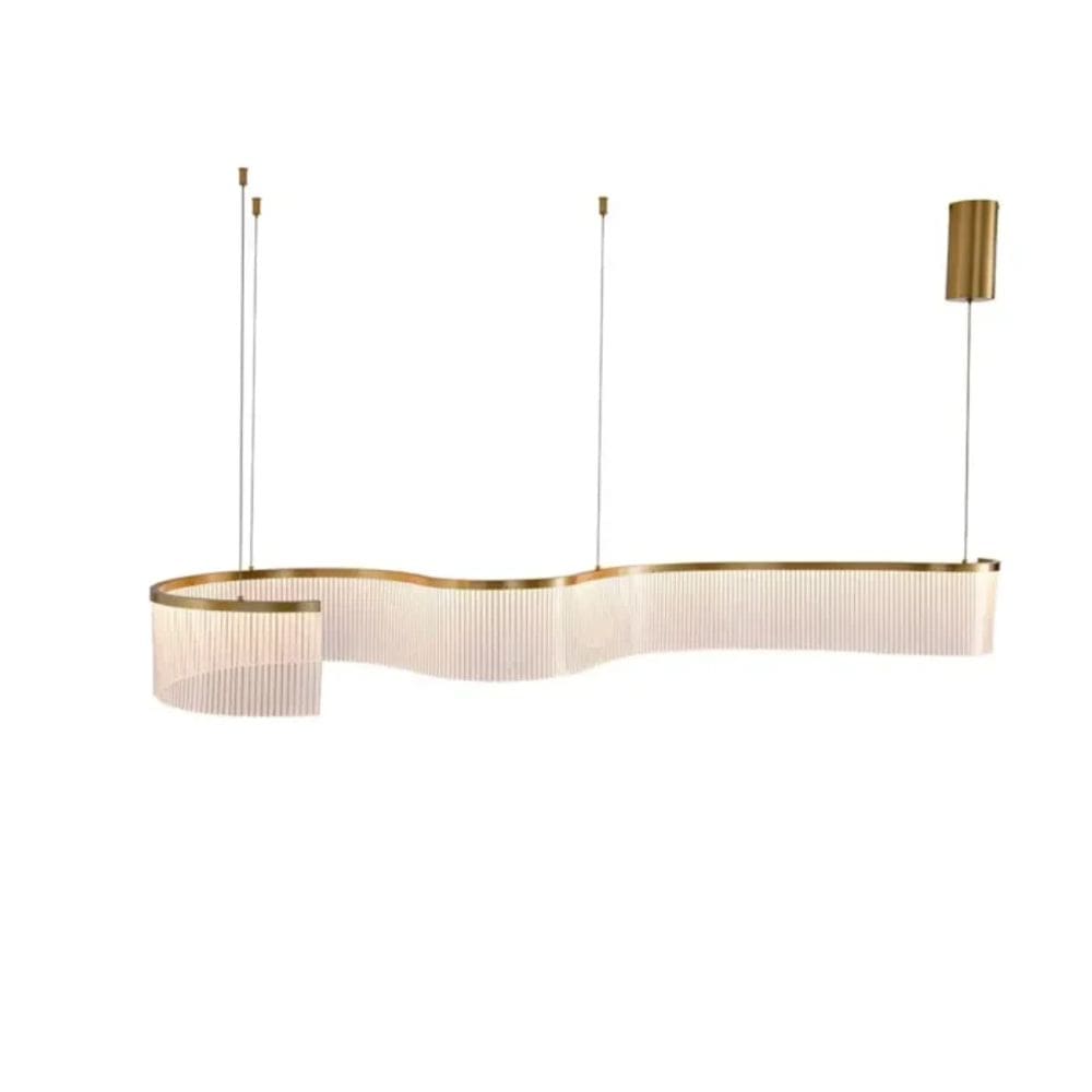 Pendente Mystic Dourado Escovado Usina