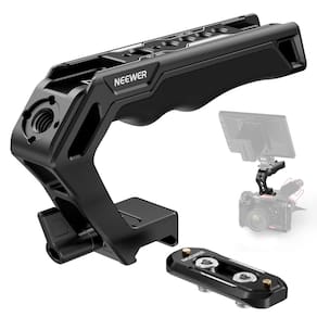 Top Handle e kit de trilhos OTAN Neewer CA008 para gaiola de plataforma pequena