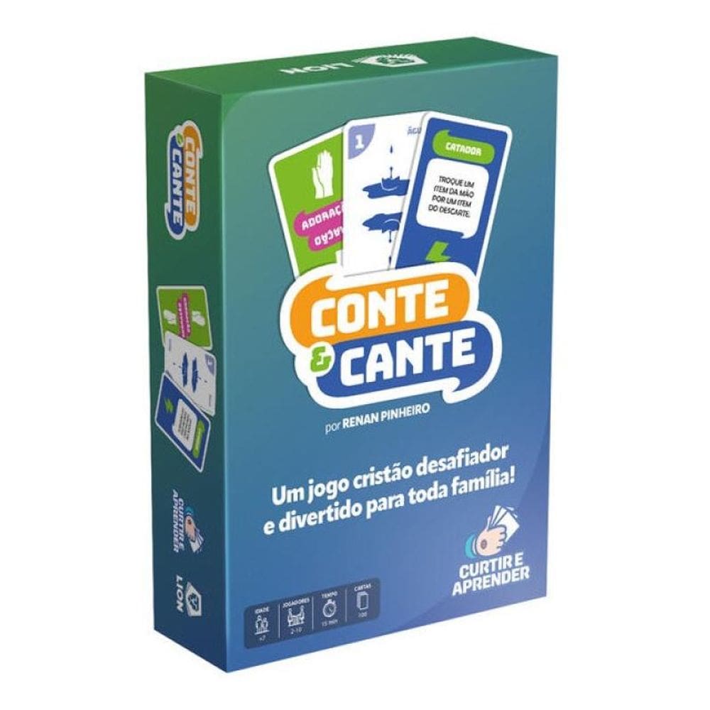 Conte E Cante - Jogo De Cartas + Livreto