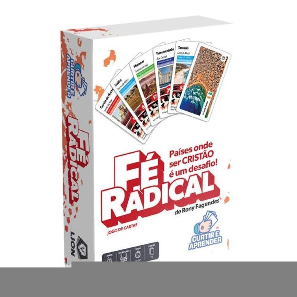 Fé Radical - Jogo De Cartas + Livreto