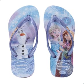 Chinelo Infantil Havaianas Kids Slim Princess roxo