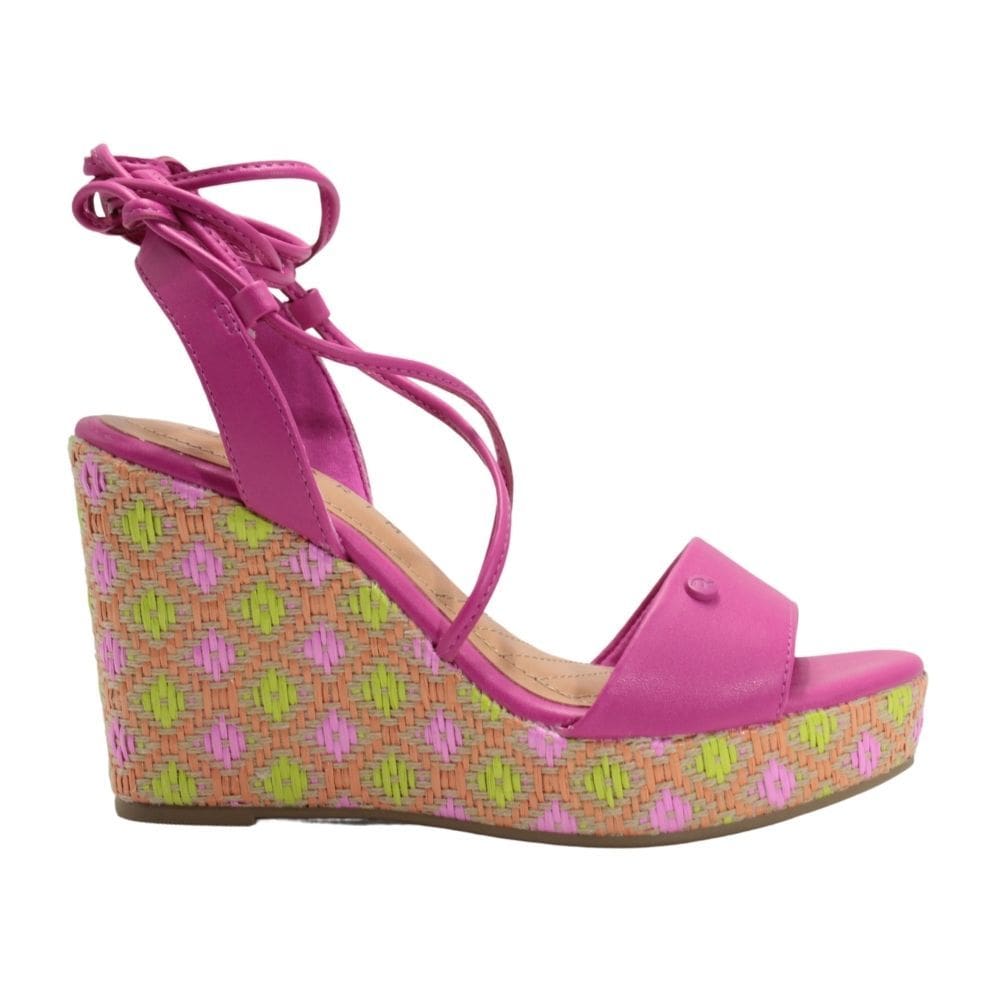 Sandália Anabela Ramarim 2246204 Pink