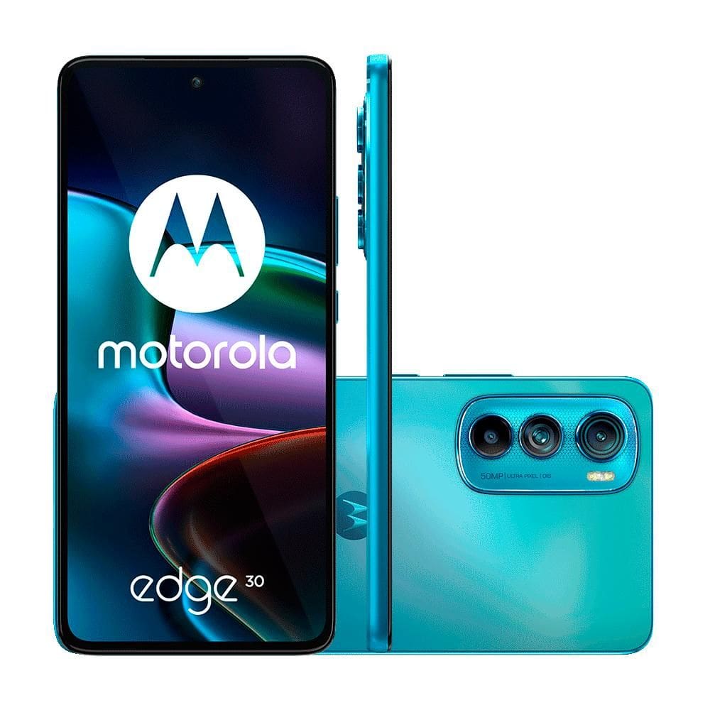 Usado: Motorola Edge 30 5G 256GB 8GB Azul Android Desbloqueado - VOKE