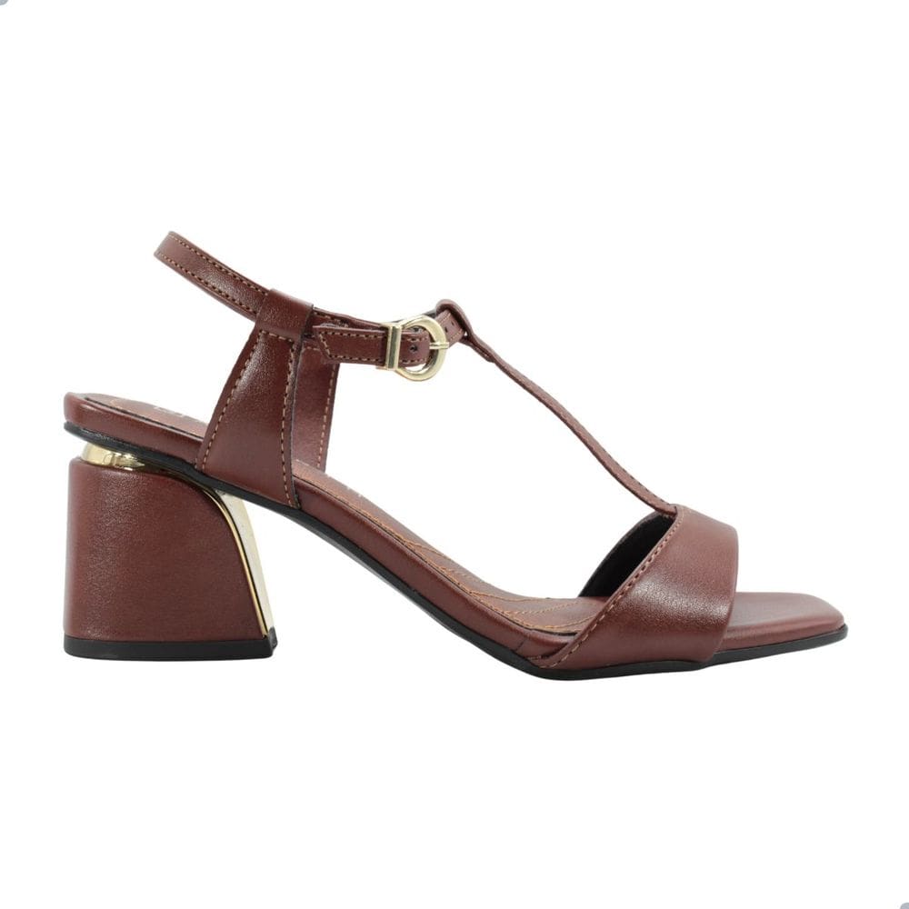 Sandália Feminina Ramarim Napa Rum