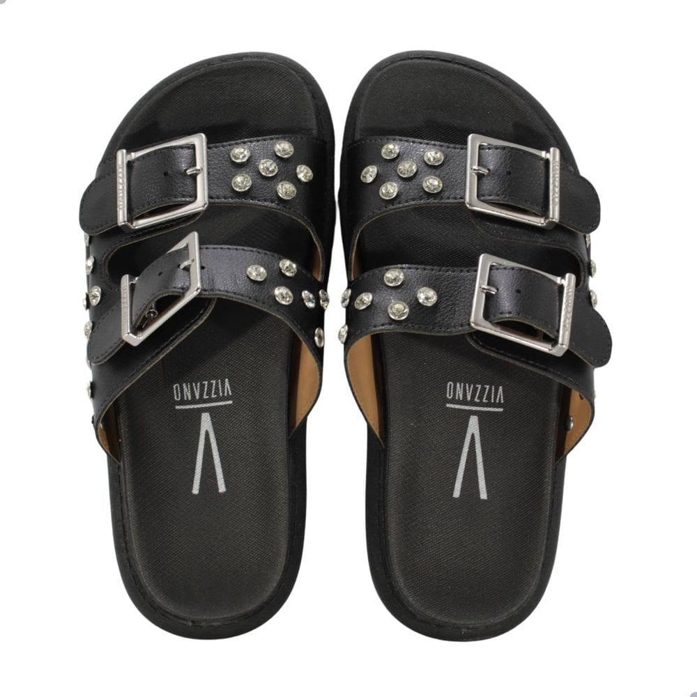 Tamanco Feminino Vizzano Napa Floather Madri Preto