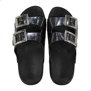 Tamanco Plataforma Zaxy Partner High Preto