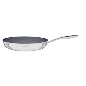 Frigideira Tramontina Grano Em Aço Inox Com Corpo Triplo E Revestimento Interno Cerâmico Grafite 30 Cm