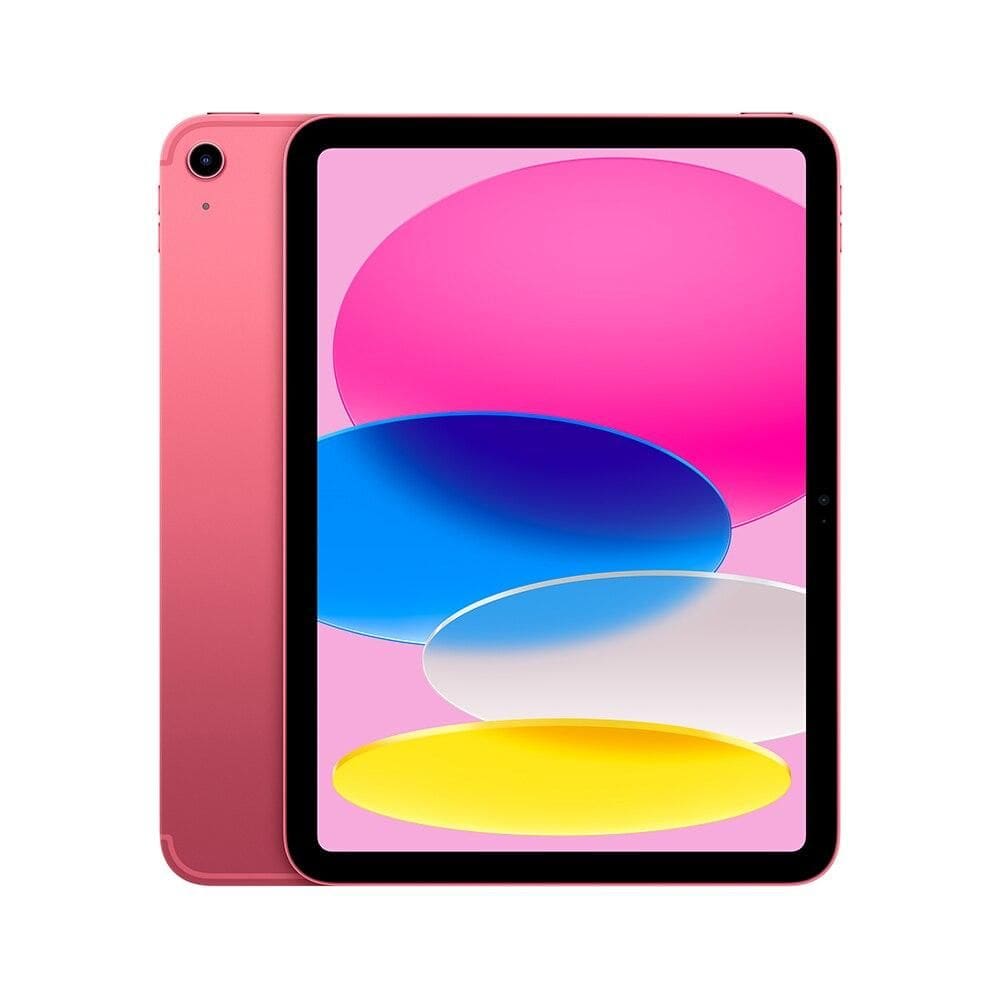 Apple iPad 11ª geração, chip A16, Wi-Fi + Cellular, 128GB - Rosa