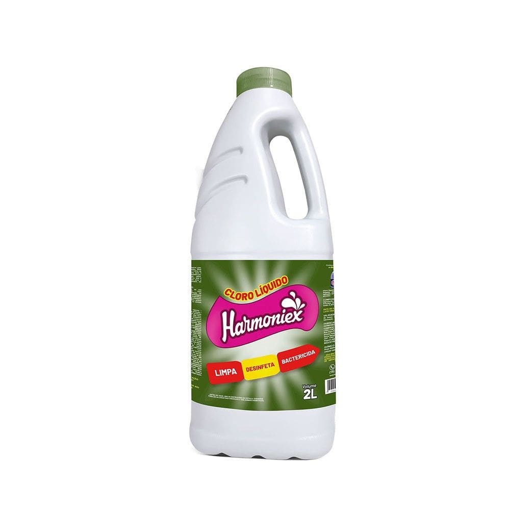 Kit com 3 Cloro Liquido 2L Harmoniex