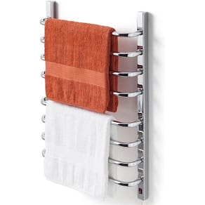 Toalheiro Térmico Grande Cromado - Fio Lado Direito, 110v