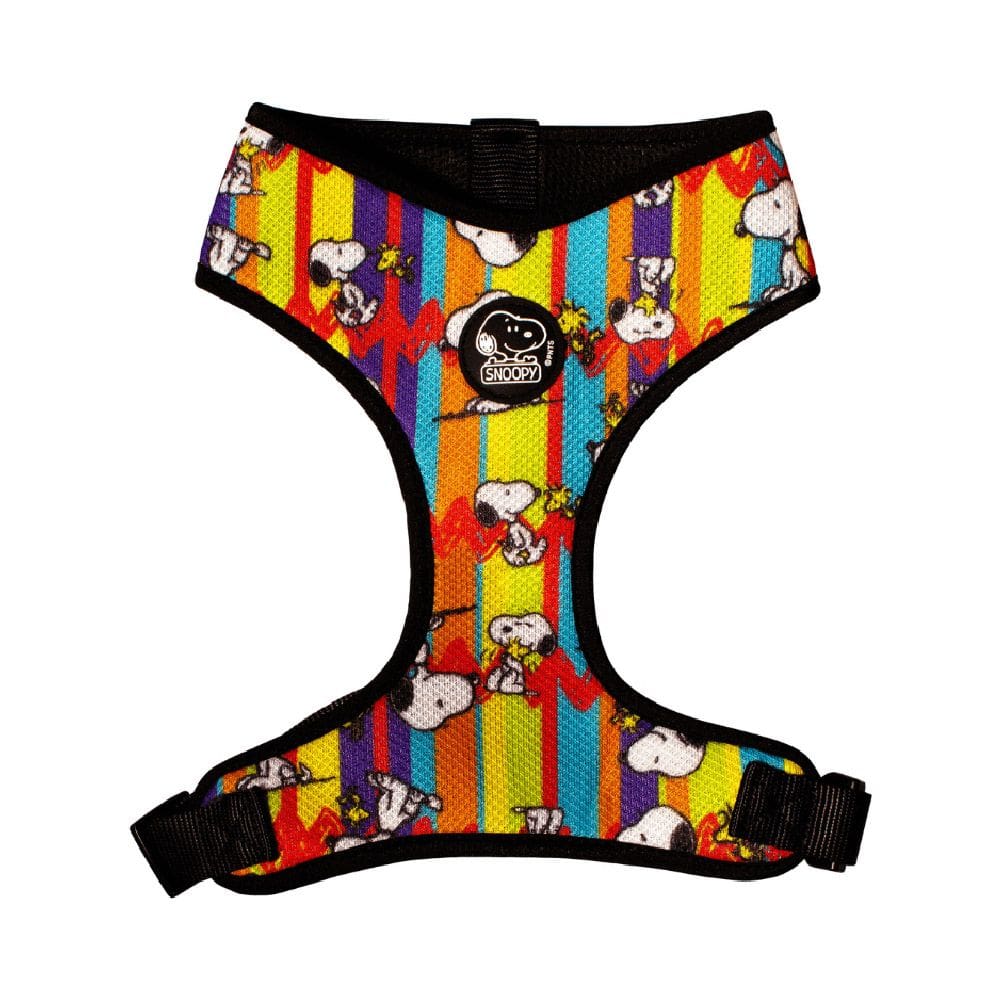 Peitoral De Cachorro Para Corpo Snoopy Colorido Stripe Zooz Pets