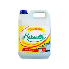 Kit com 2 Detergente Lava Louças Líquido Galão 5L Harcclin
