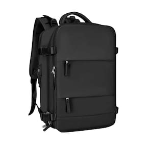 Mochila Mala Bolsa Expansiva Notebook USB para Viagem Escola Academia Trabalho Esporte