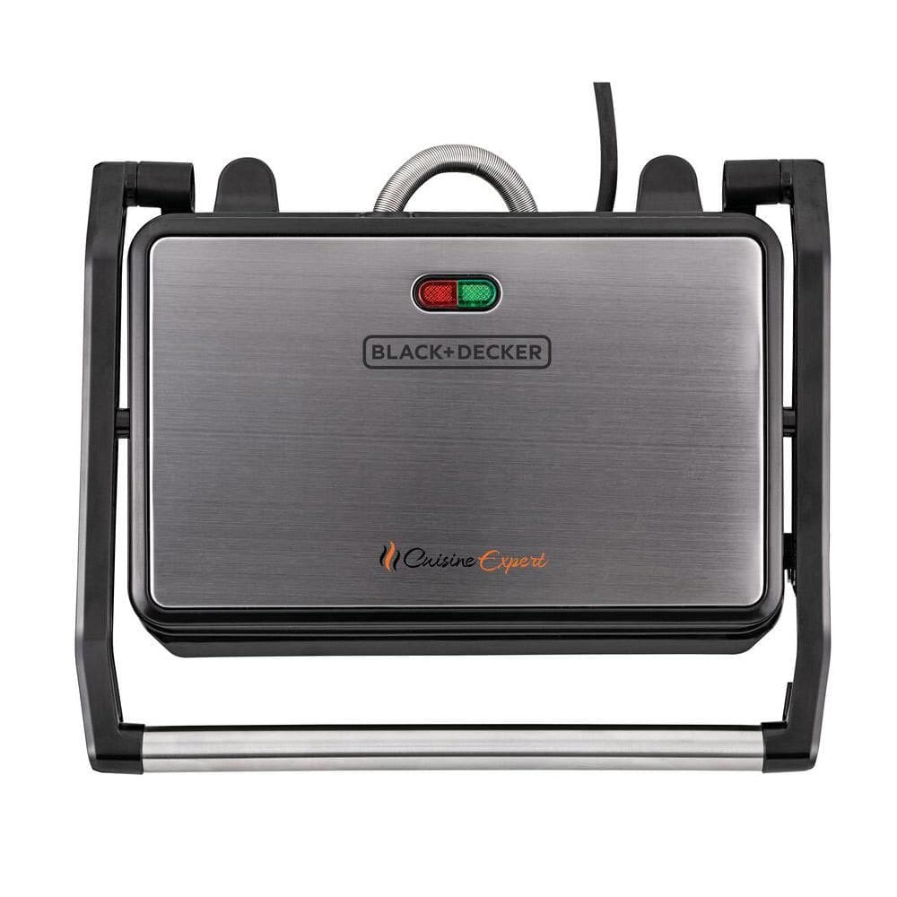 Grill Elétrico Black & Decker PressGrill G1200 Preto 220V