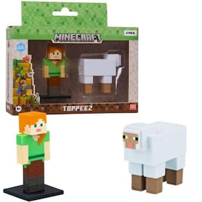 Boneco - Minecraft Alex e Ovelha EPOCH MAGIA
