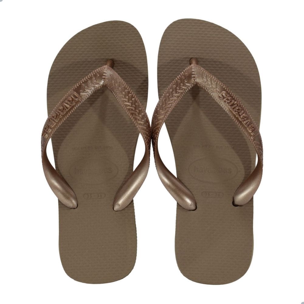 Chinelo Havaianas Top Fc Rose Gold