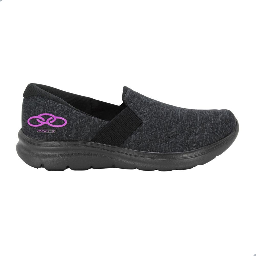 TÊnis Olympikus Angel 3 Preto com Rosa