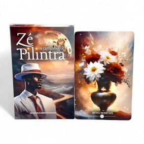 Baralho os Caminhos de Zé Pilintra com 36 cartas e Manual