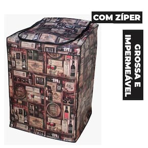 Capa Maquina de Lavar 12kg 13kg 15kg 16kg Estampada