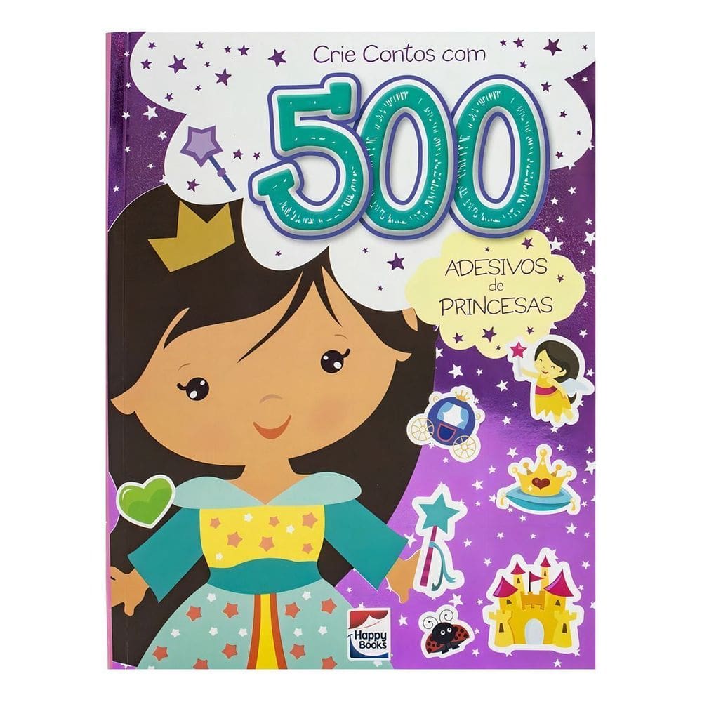 Crie Contos Com 500 Adesivos - Princesas
