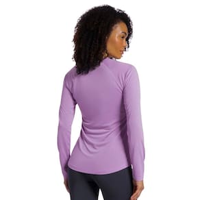 Camiseta Olympikus Runner Manga Longa 2.0 Lilás